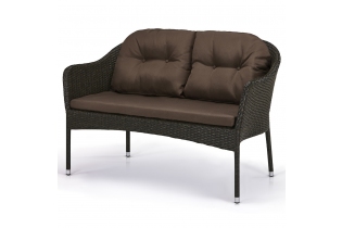 Плетеный диван S54A-W53 Brown